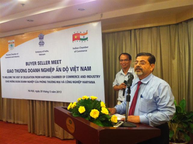 ການພົບປະແລກປ່ຽນການຄ້າ ວິສາຫະກິດ ຫວຽດນາມ - ອິນເດຍ